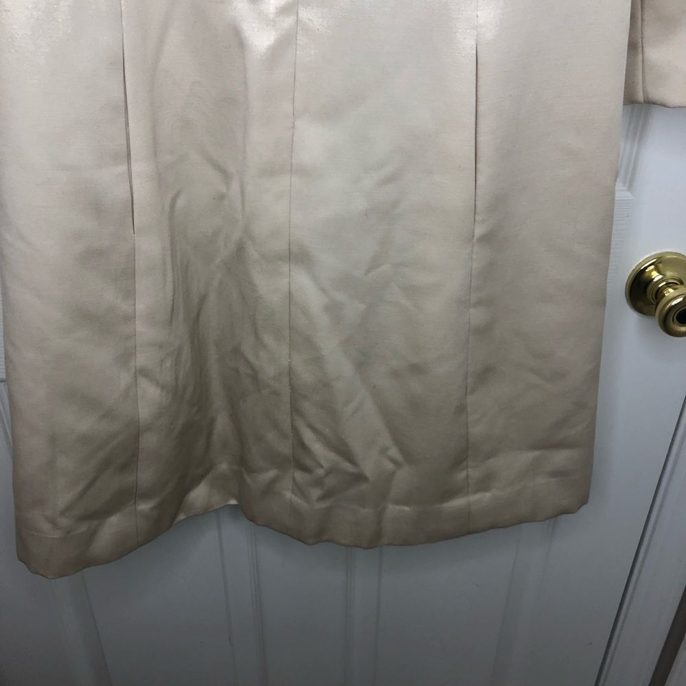 Vintage Mollie Parnis Boutique long sleeve collared dress, size small - Picture 4 of 16